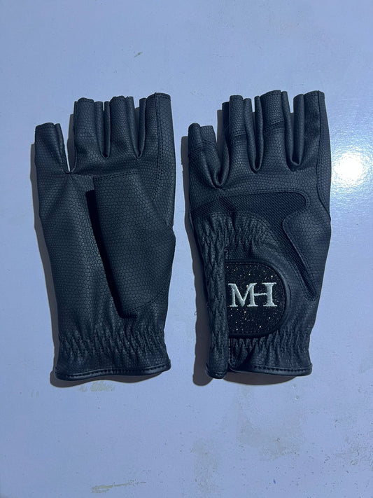 ELŐRENDELÉS - Summer Training Gloves - Black Glitter