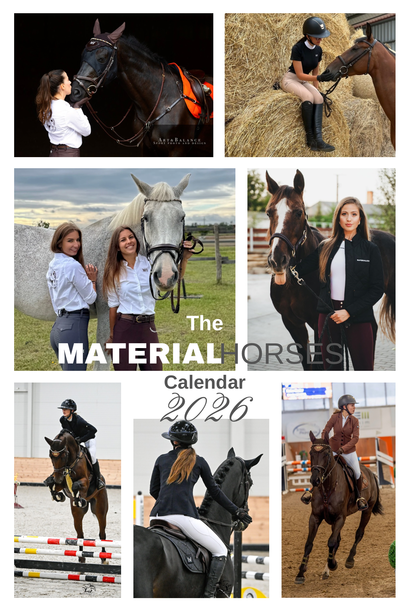 The Material Horses Calendar 2026